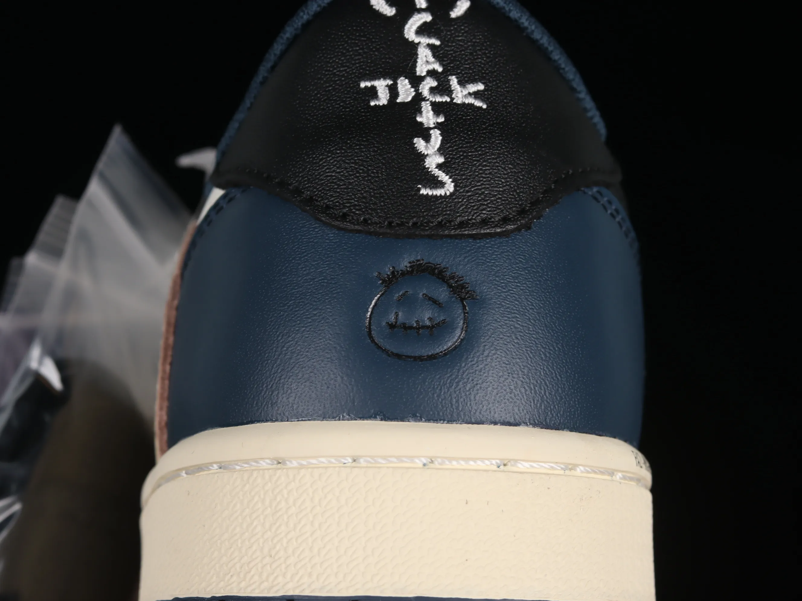 All Categories Air Jordan Jordan Series Basketball Shoes Air Jordan 1 Low Travis Scott x Air Jordan 1 Low OG AJ1 Joe 1 Deep Sea Blue Color Undercut DM7866-400